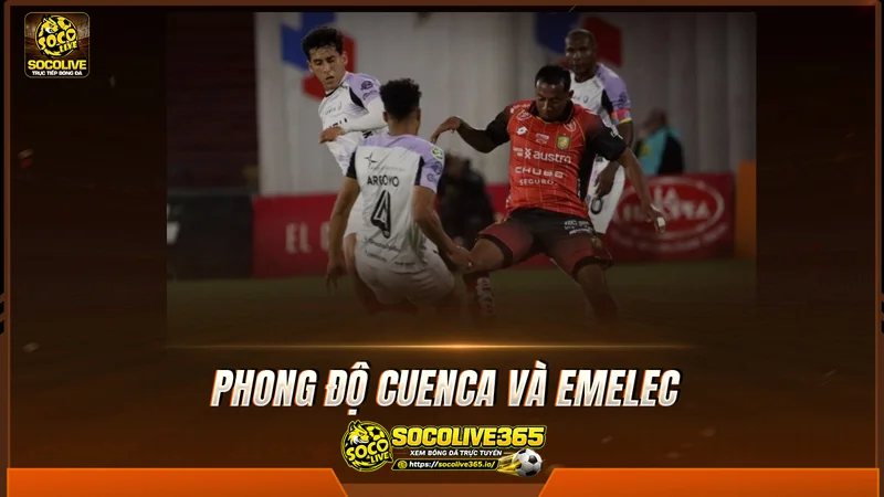 Phong độ Cuenca và Emelec được Socolivetv tổng hợp Phong độ Cuenca và Emelec được Socolivetv tổng hợp