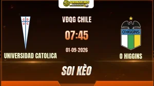 Chuyên gia Socolive soi kèo Universidad Catolica vs O Higgins trước giờ bóng lăn