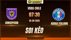 Chuyên gia Socolive soi kèo Concepcion vs Audax Italiano trước giờ bóng lăn